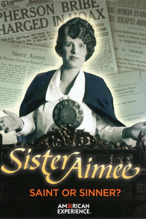 Sister Aimee 2007 official movie poster
