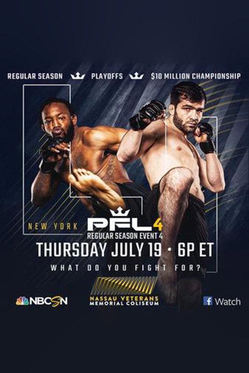 PFL 2018 #4: Regular Season - Palmer vs. Tursyn 2018 official movie poster