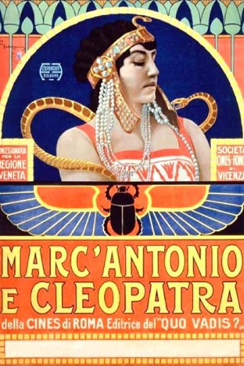 Marc Antony and Cleopatra 1913 official movie poster