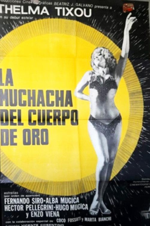 La muchacha del cuerpo de oro 1967 official movie poster