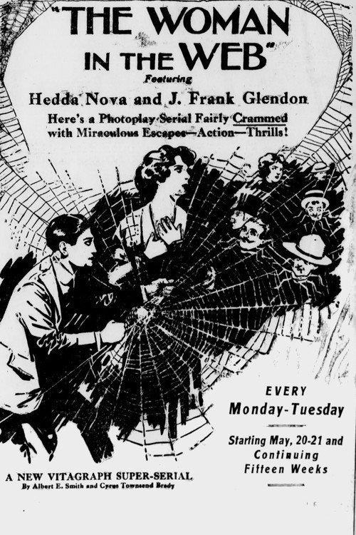 The Woman in the Web 1918 official movie poster