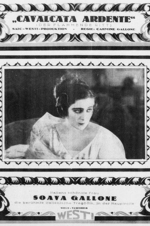 La cavalcata ardente 1925 official movie poster