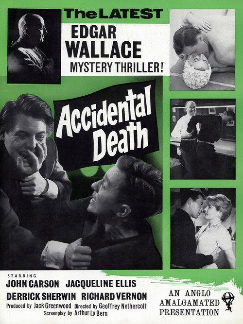 Accidental Death 1963 official movie poster