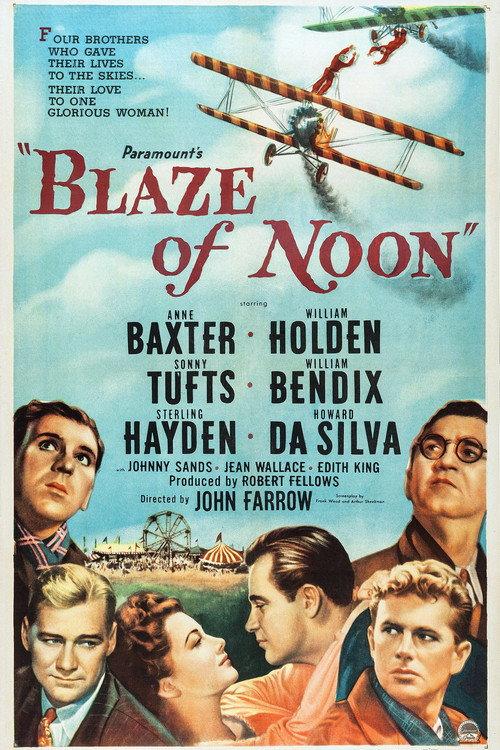 Blaze of Noon 1947 official movie poster