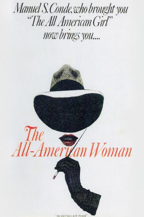 The All-American Woman 1976 official movie poster