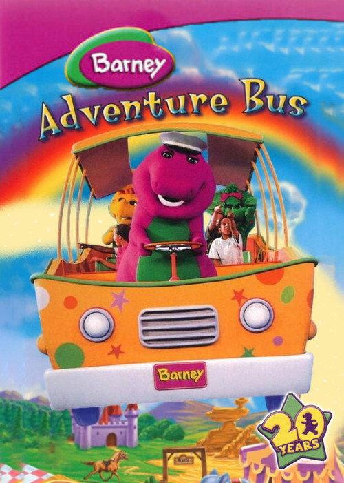 Barney's Adventure Bus 1997 official movie poster