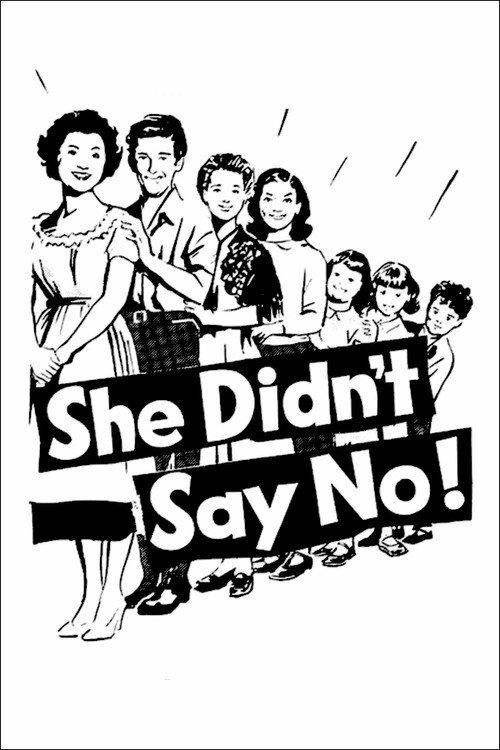 She Didn't Say No! 1958 official movie poster