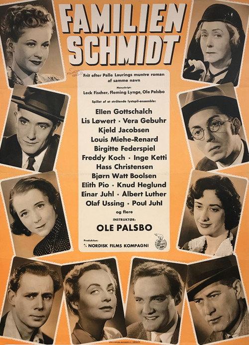 Familien Schmidt 1951 official movie poster