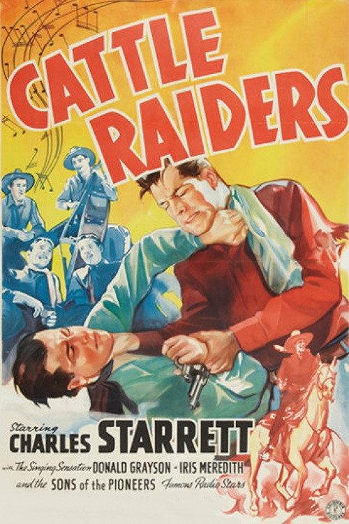 Cattle Raiders 1938 official movie poster