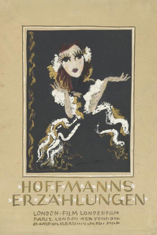 The Tales of Hoffmann 1923 official movie poster