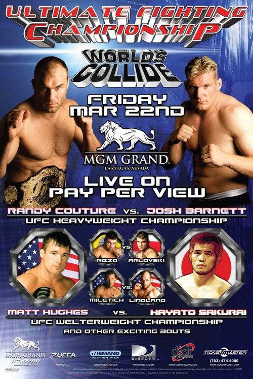 UFC 36: Worlds Collide 2002 official movie poster