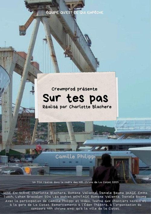 Sur Tes Pas 2025 official movie poster