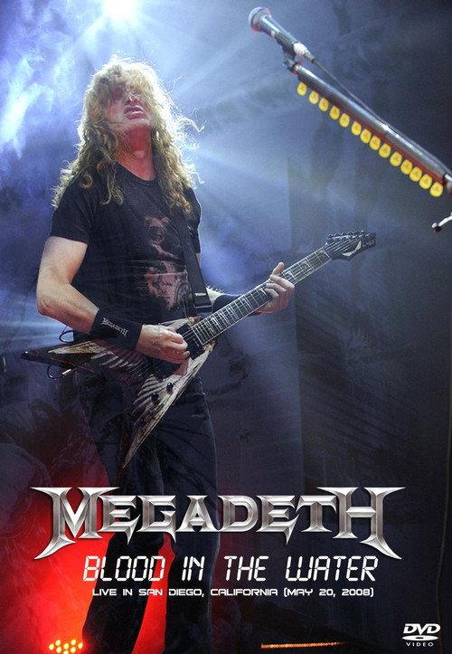 Megadeth: Blood in the Water - Live in San Diego 2008 official movie poster