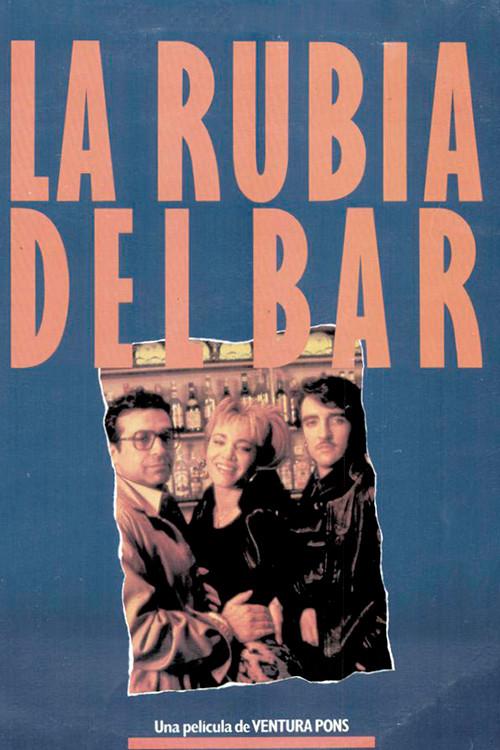 The Blonde at the Bar 1987 official movie poster