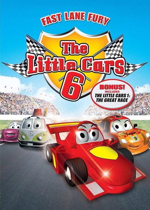 The Little Cars 6: Fast Lane Fury 2011 official movie poster