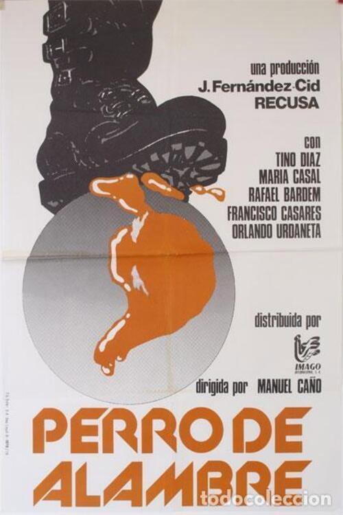 Perro de alambre 1980 official movie poster