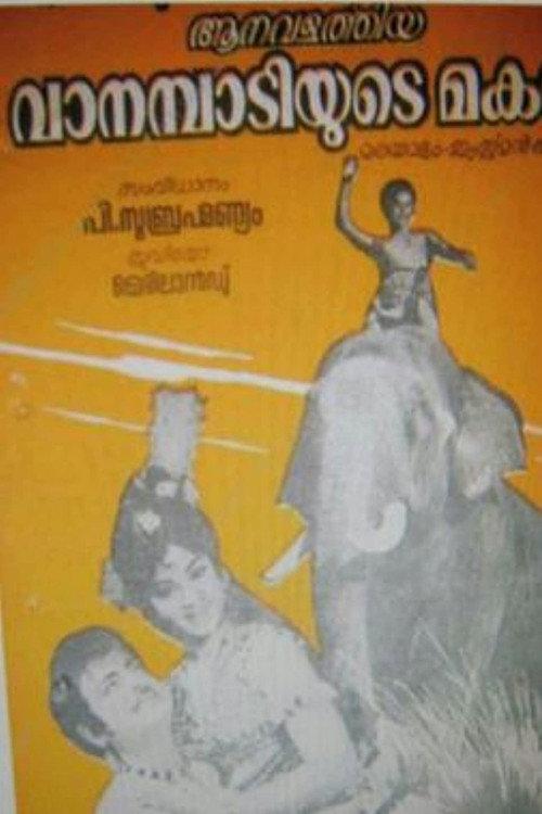 Aana Valarthiya Vanampadiyude Makan 1971 official movie poster