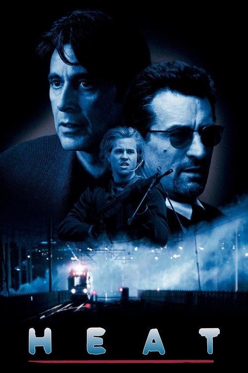 Heat 1995 official movie poster