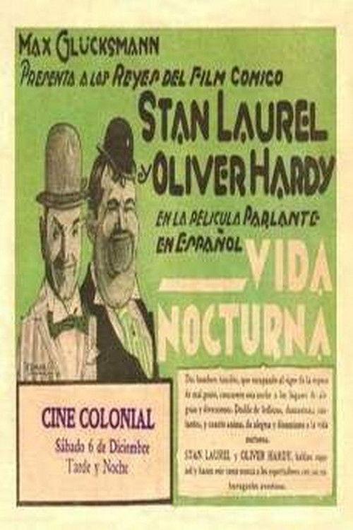 The Night Life 1930 official movie poster