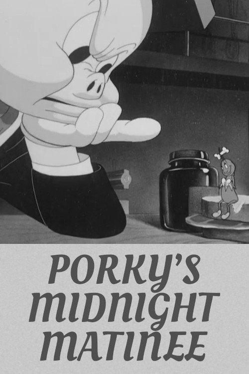 Porky's Midnight Matinee 1941 official movie poster