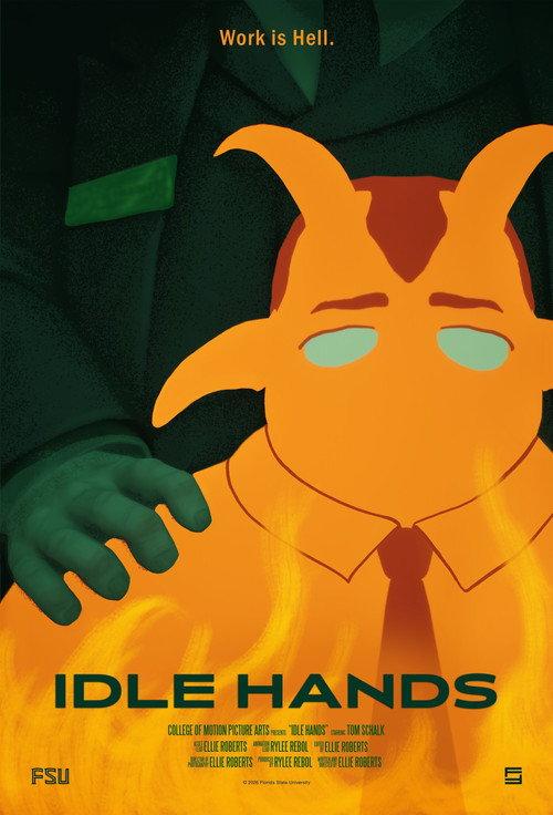 Idle Hands 2026 official movie poster