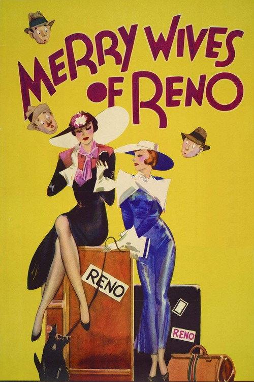 Merry Wives of Reno 1934 official movie poster