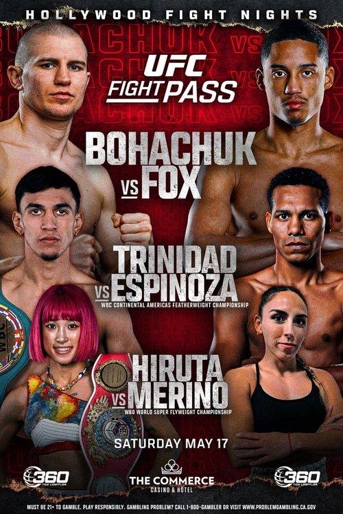 Serhii Bohachuk vs. Mykal Fox 2025 official movie poster