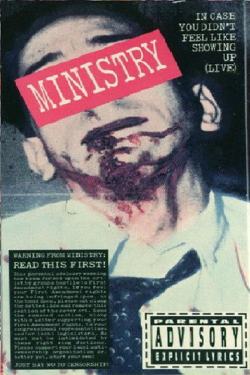 Ministry: In Case You Didn't Feel Like Showing Up 1990 official movie poster