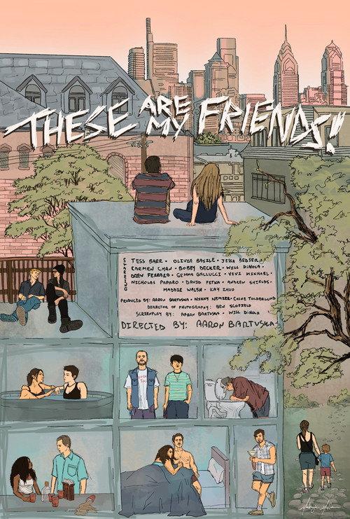 These Are My Friends! 2025 official movie poster