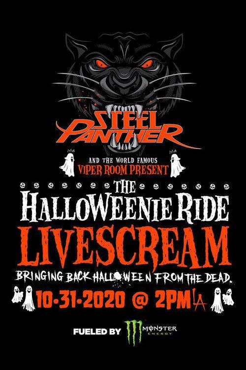 Steel Panther - The Halloweenie Ride Livescream 2020 official movie poster