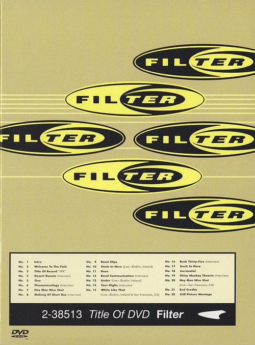 Filter: Title Of DVD 1999 official movie poster