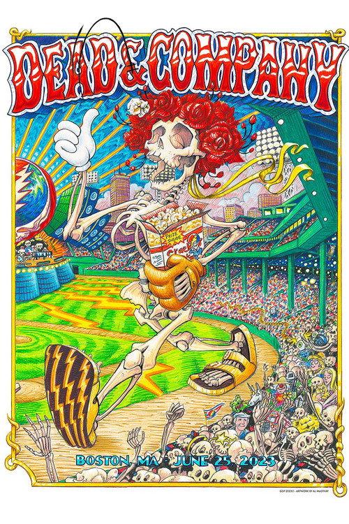 Dead & Company: 2023-06-25 Fenway Park, Boston, MA, USA 2023 official movie poster