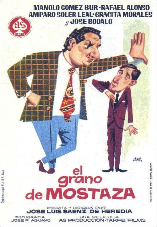 El grano de mostaza 1962 official movie poster
