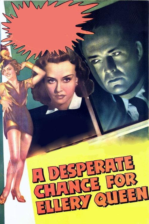 A Desperate Chance for Ellery Queen 1942 official movie poster