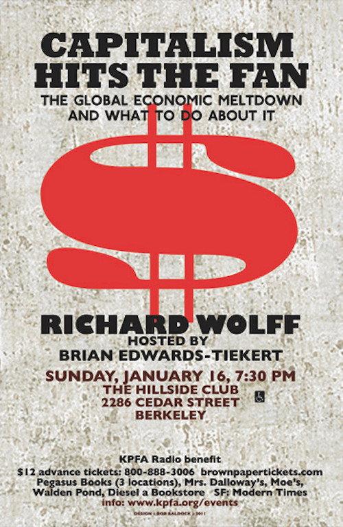 Capitalism Hits the Fan 2009 official movie poster