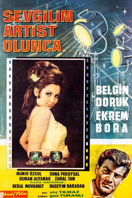 Sevgilim Artist Olunca 1966 official movie poster