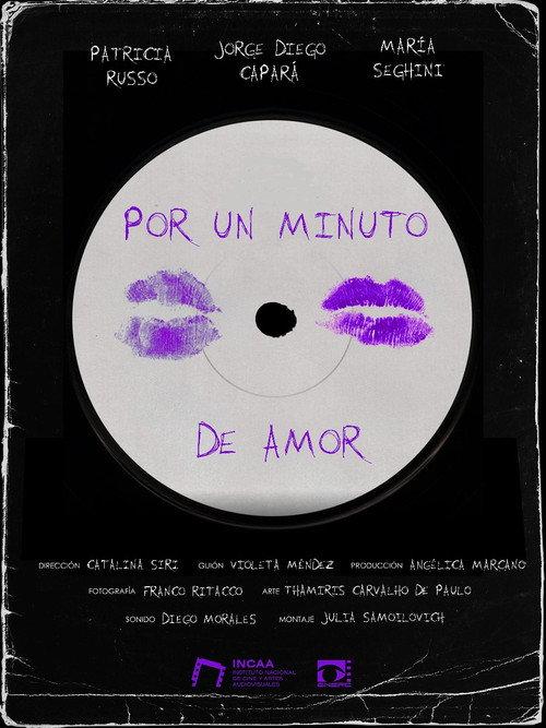 Por un minuto de amor 2024 official movie poster