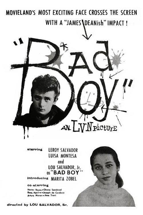 Bad Boy 1957 official movie poster