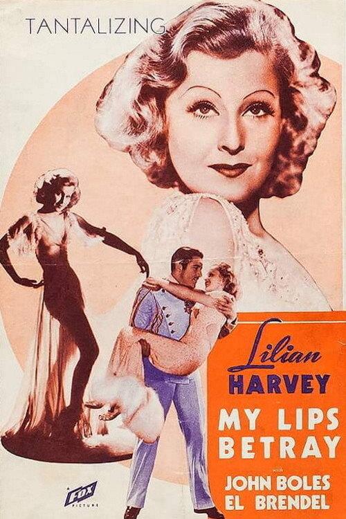 My Lips Betray 1933 official movie poster
