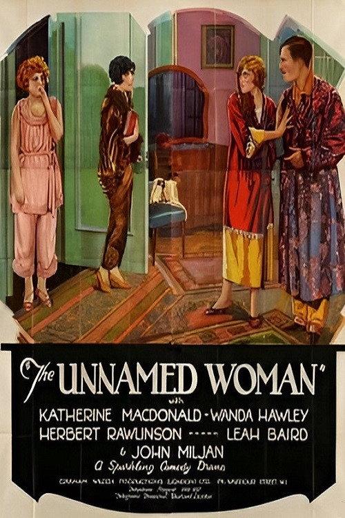 The Unnamed Woman 1925 official movie poster