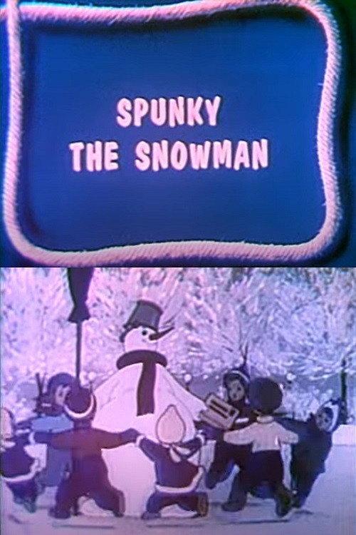 Spunky the Snowman 1957 official movie poster