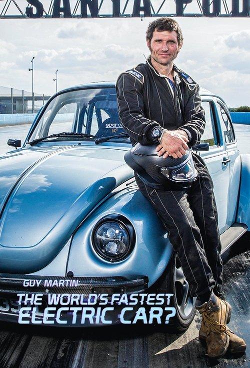 Guy Martin: The World's Fastest Electric Car? 2021 official movie poster