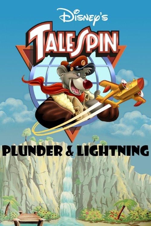Talespin: Plunder & Lightning 1990 official movie poster