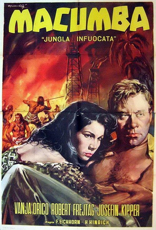 Conchita and the Engineer 1954 official movie poster