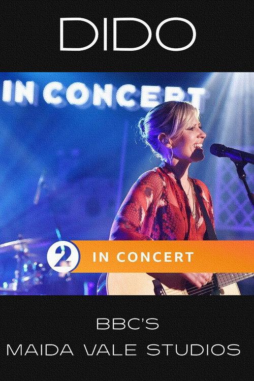 Dido: In Concert at BBC's Maida Vale Studios 2019 official movie poster