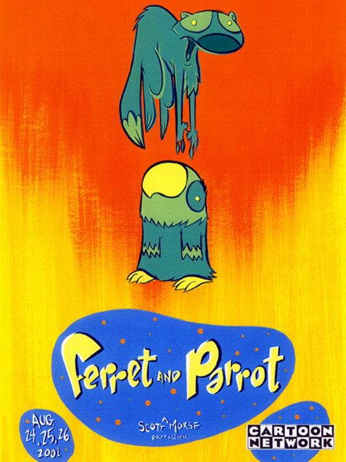 Ferret and Parrot 2001 official movie poster