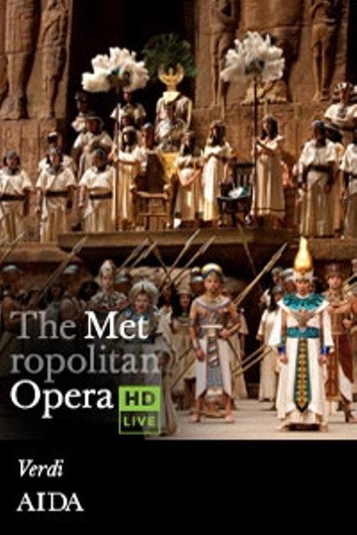 The Metropolitan Opera: Aida 2012 official movie poster