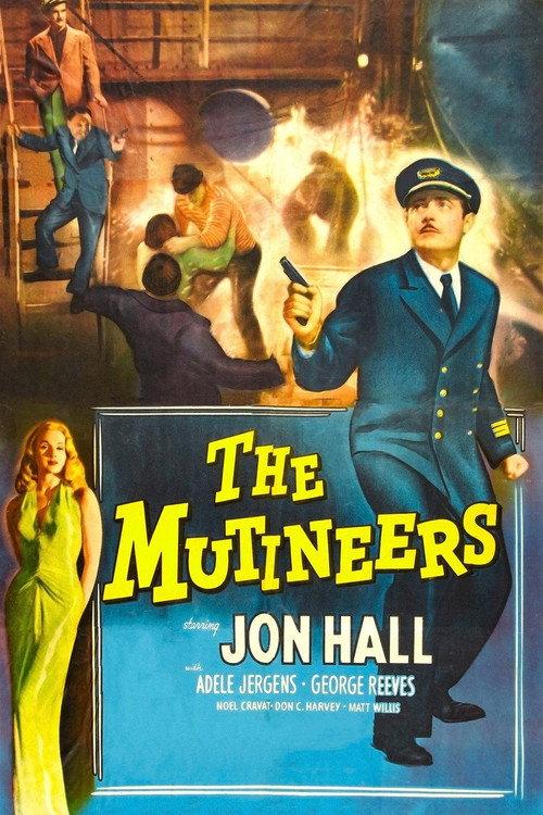 The Mutineers 1949 official movie poster