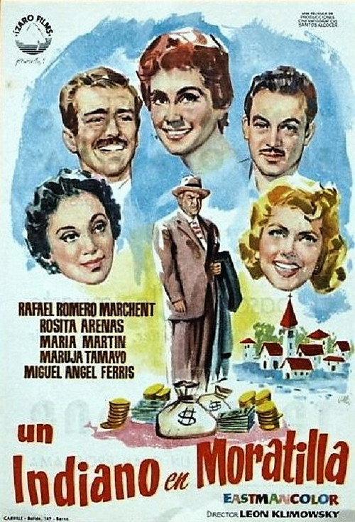 Un indiano en Moratilla 1958 official movie poster