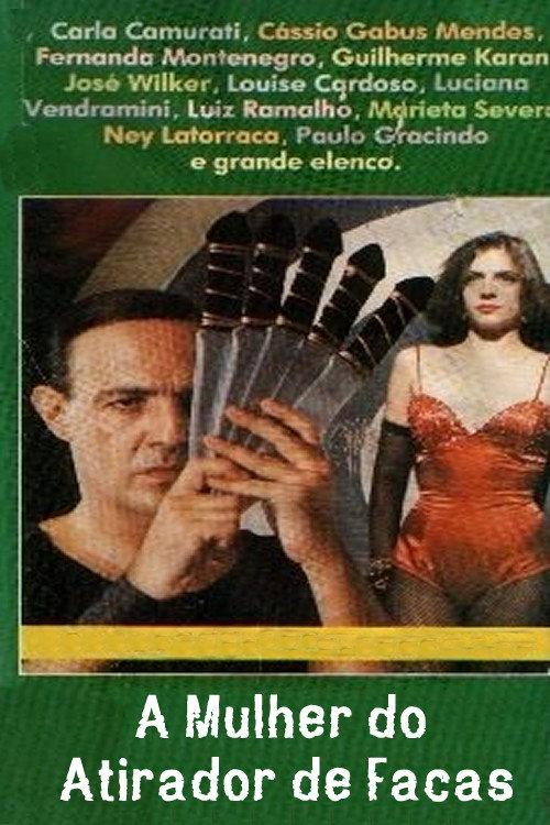A Mulher do Atirador de Facas 1984 official movie poster
